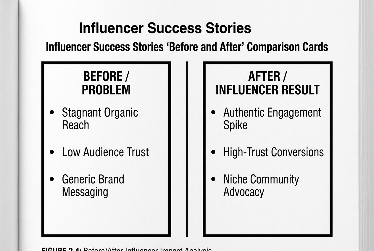 Influencer Impact: Before and After Analysis