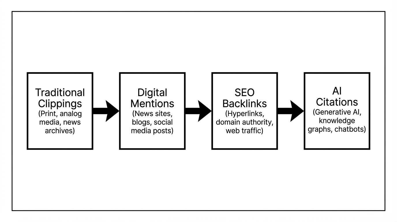 Shift from Clippings to Citations